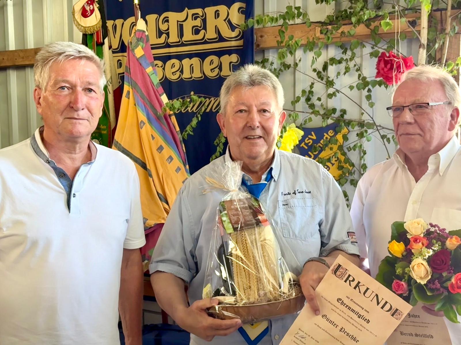 Ehrungen Dorffest 2026 - Günter Peschke