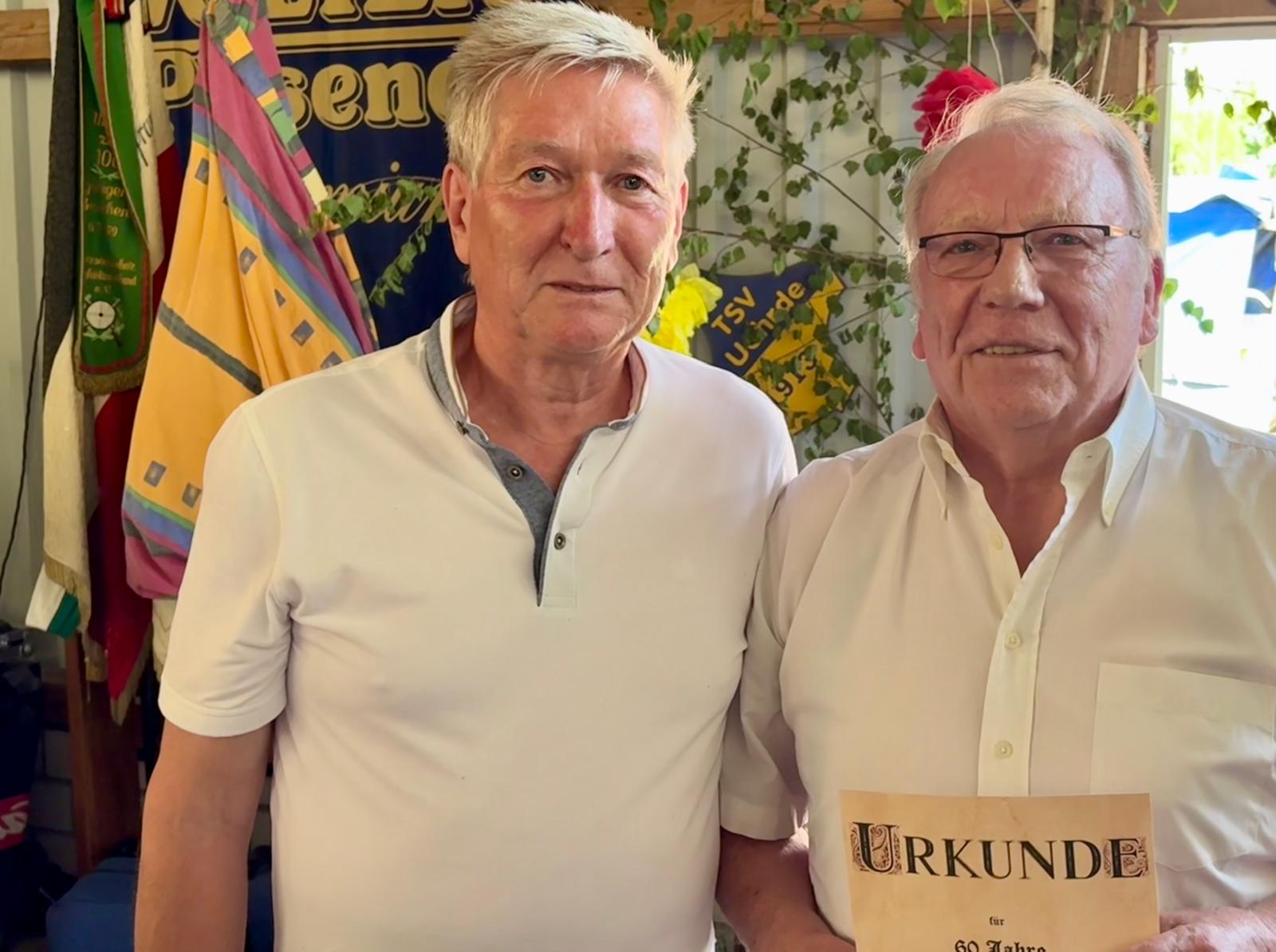 Ehrungen Dorffest 2026 - Bernd Stellfeld