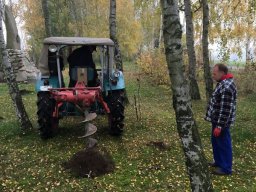 Pflanzaktion TSV Sportplatz 2016