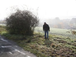 Pflanzaktion Weg zum Sportplatz 2008