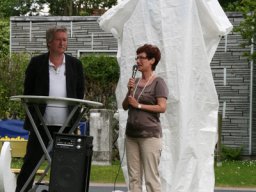 Aufstellung Stele 2013