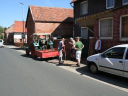 Pflanzaktion Rosenbeet August 2011