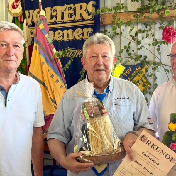 Ehrungen Dorffest 2026 - Günter Peschke