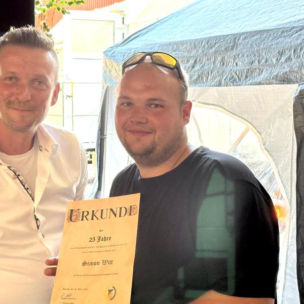 Ehrungen Dorffest 2026 - Simon Witt